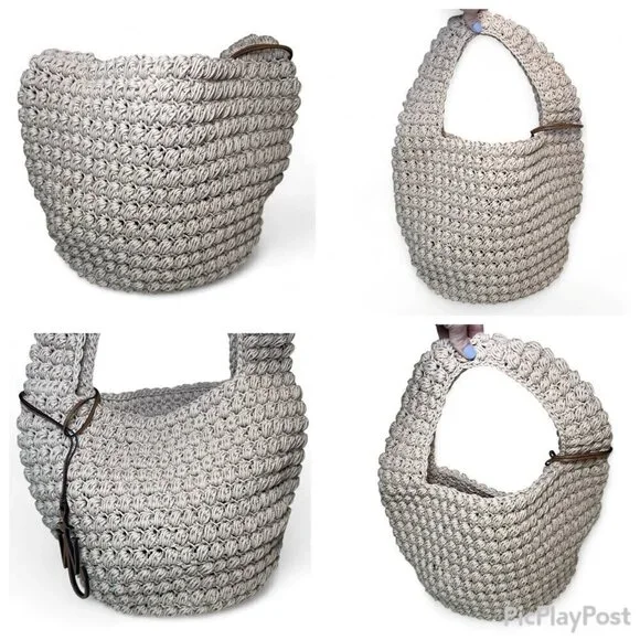 JW ANDERSON Large Popcorn Basket Woven Tote - Natural NWT - Picture 14 of 14